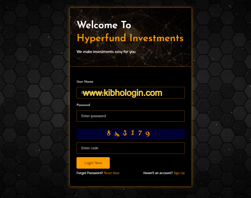 Hyperfund Login